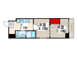 アーバハイツ六町１号館の物件間取画像